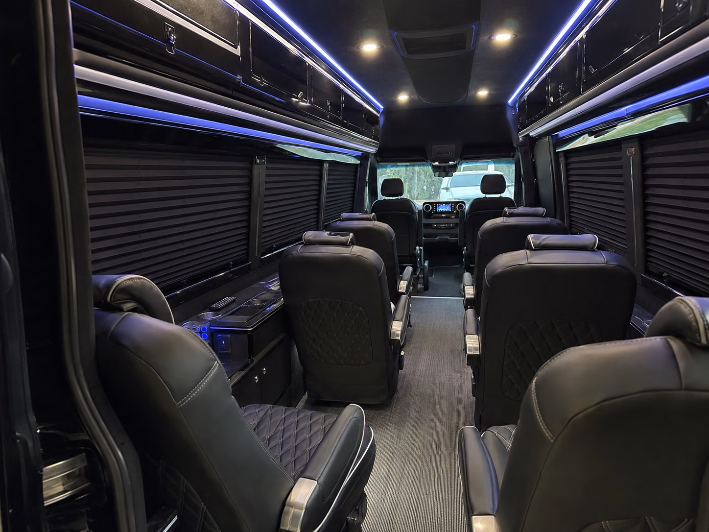 fort lauderdale long distance transportation onboard seating