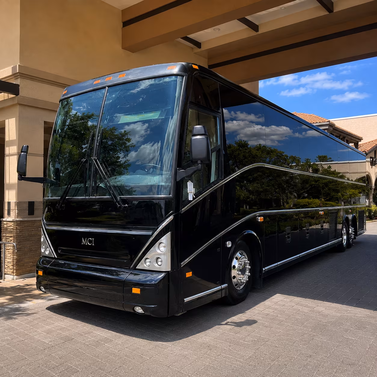 rather than a carpool caravan rent a bus to flamingo gardens in davie
